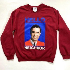 Mr. Rogers Neighborhood Sweatshirt Hello Neighbor